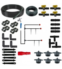 Mipatex Drip Irrigation Garden Watering Kit (30 Plants)